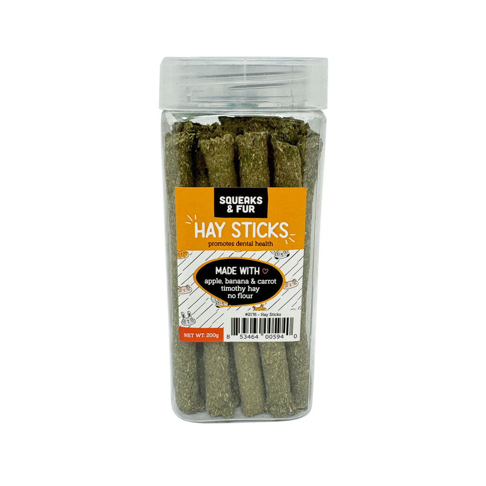 Hay Sticks - Squeaks & Fur