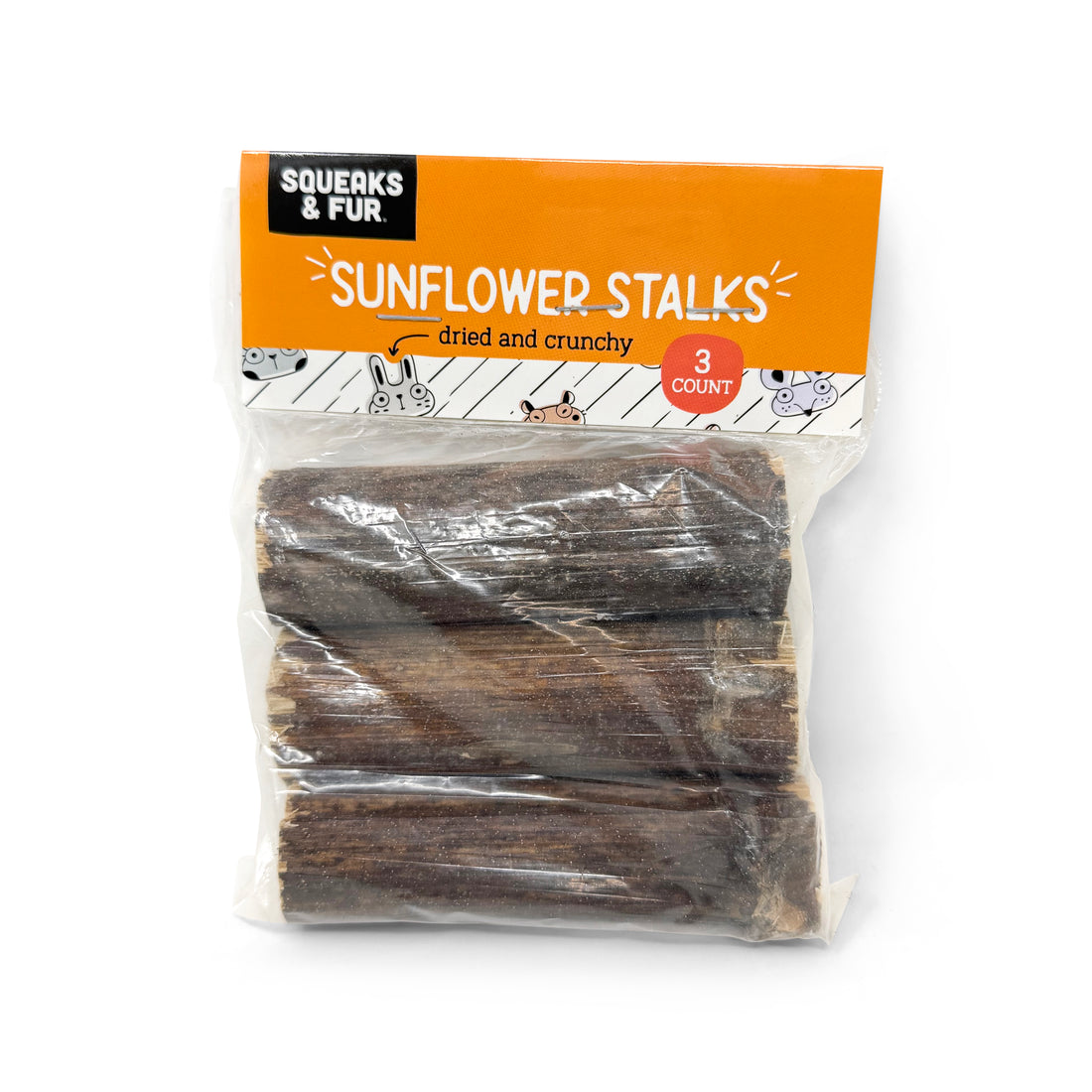 Sunflower Stalks 3 pk - Squeaks & Fur