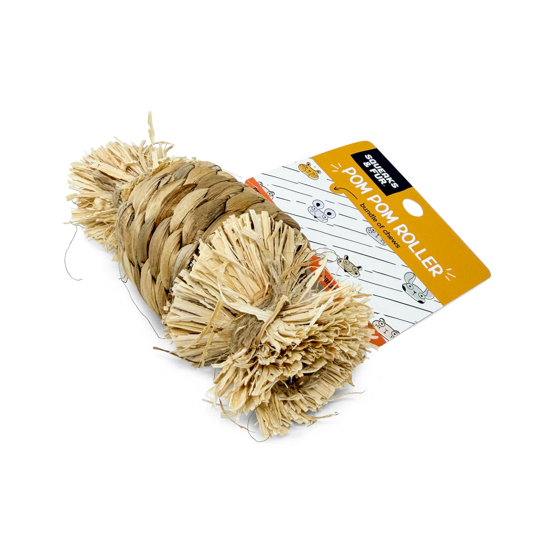 Pom Pom Roller - Squeaks & Fur