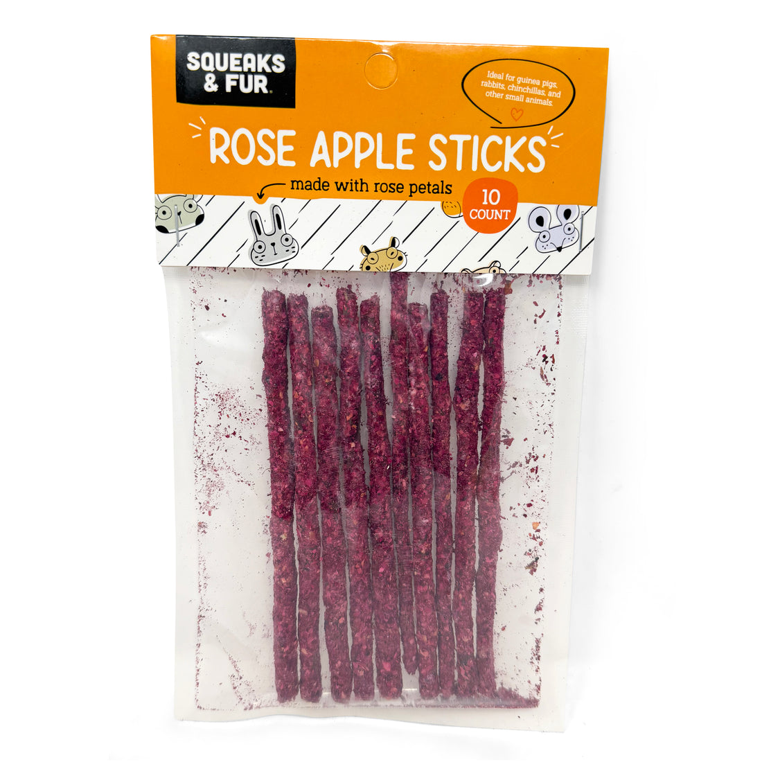 Rose Apple Sticks 10 pk - Squeaks & Fur