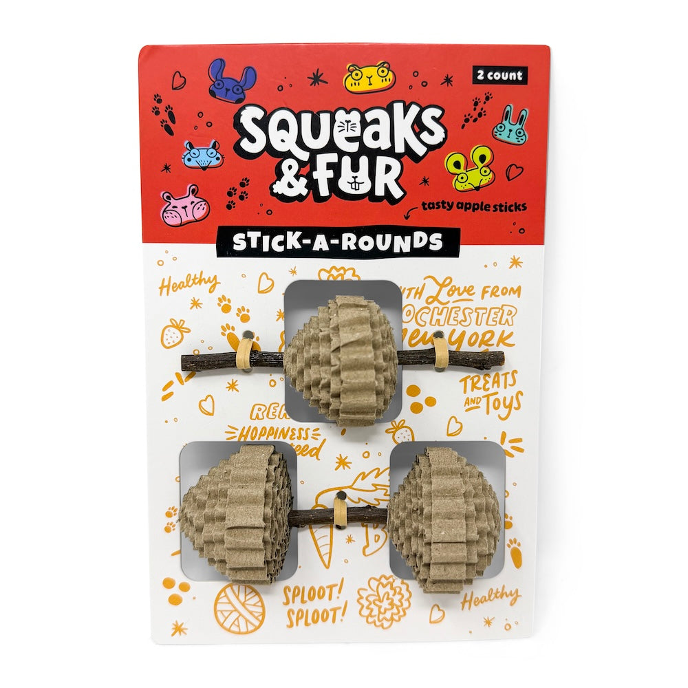 Stick-A-Rounds - Squeaks & Fur