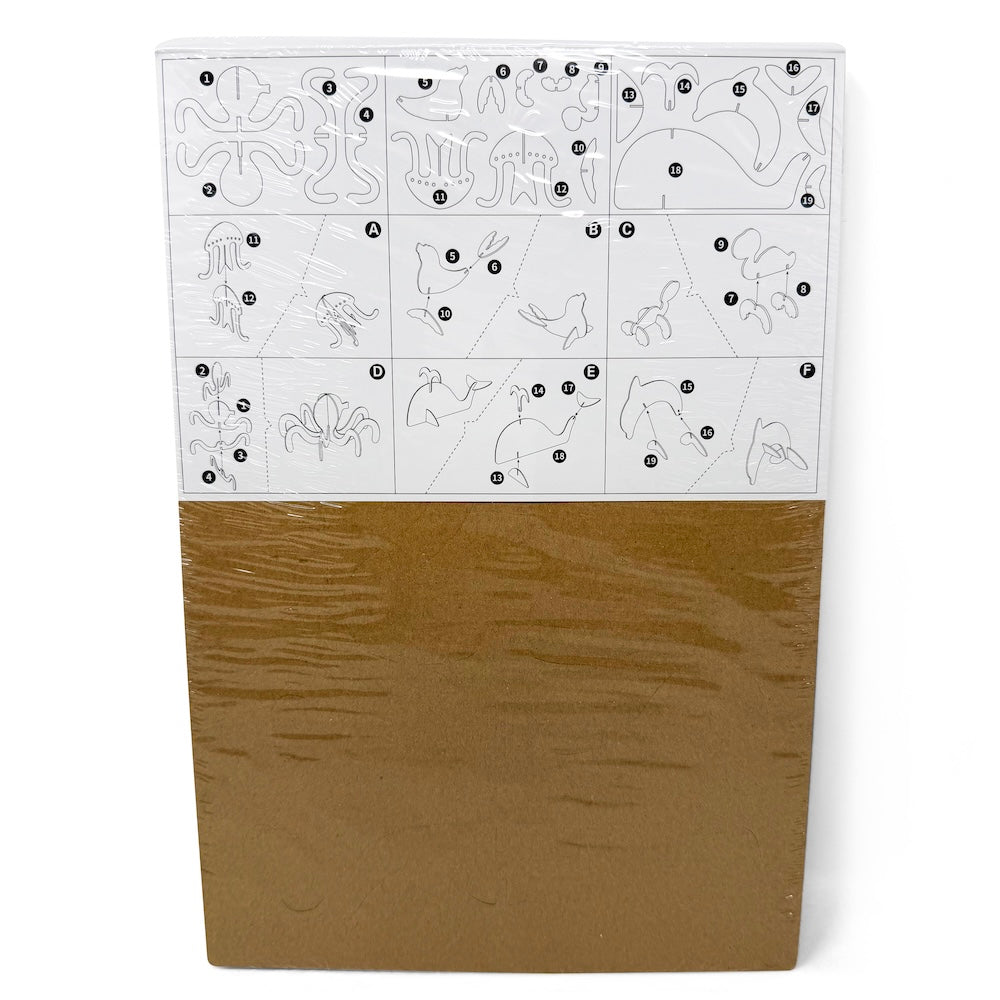 Ocean Buddies Cardboard - Squeaks & Fur