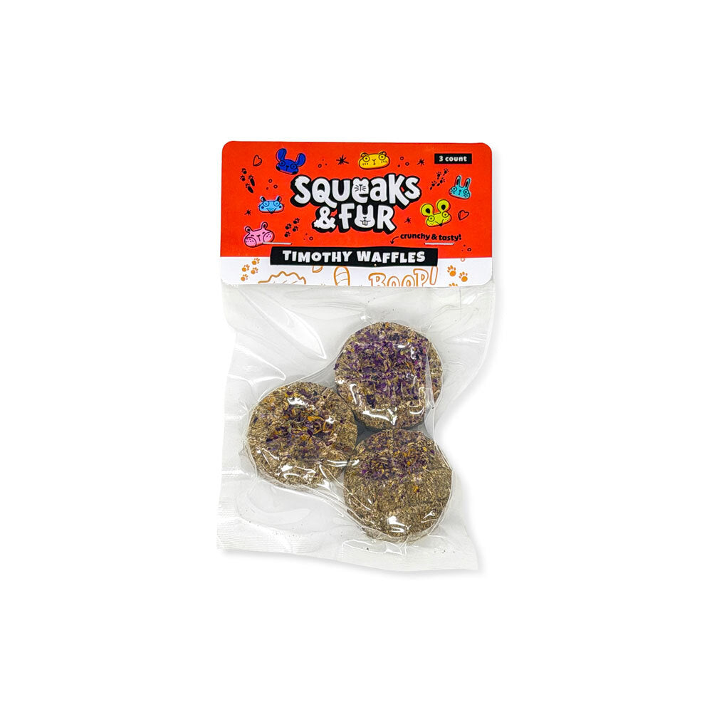 Timothy Waffles 3pk - Squeaks & Fur