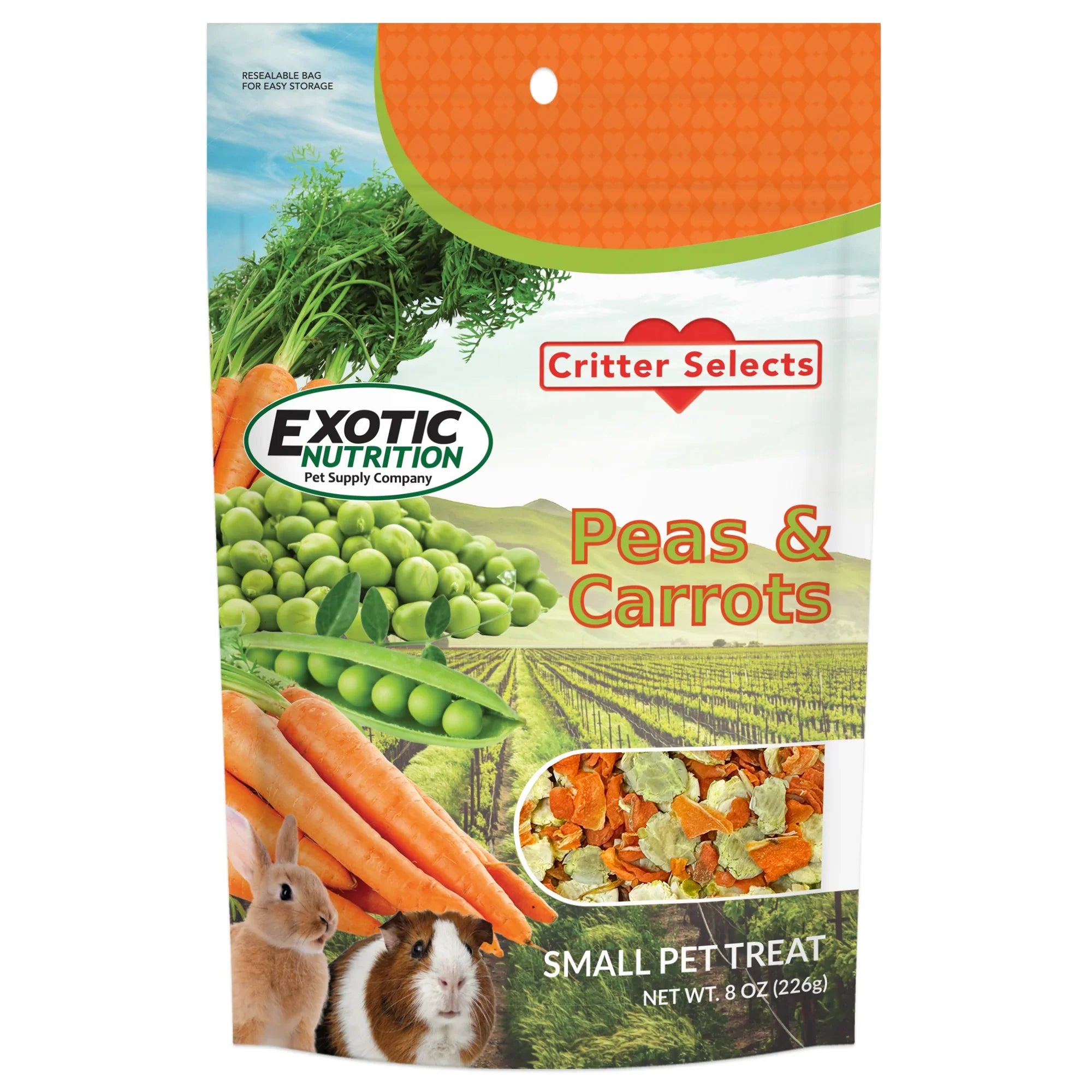 Peas & Carrots - 8oz - Exotic Nutrition