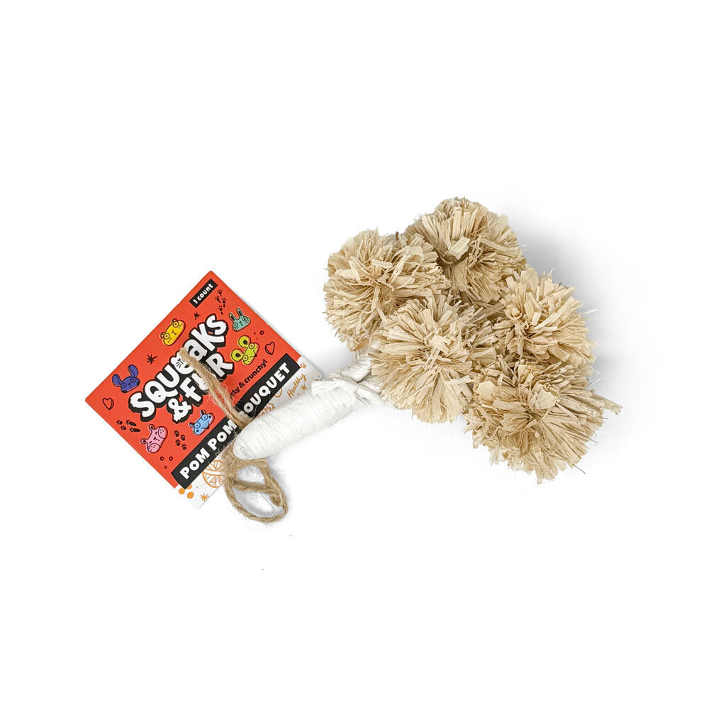 Pom Pom Bouquet - Squeaks & Fur