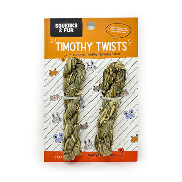 Timothy Twists 2 Pack - Squeaks & Fur